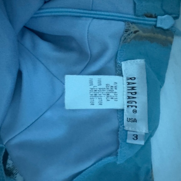 Rampage Long Spaghetti Strap Dress Bohemian Indian Pattern Very Elegant Size 3 - Picture 5 of 6